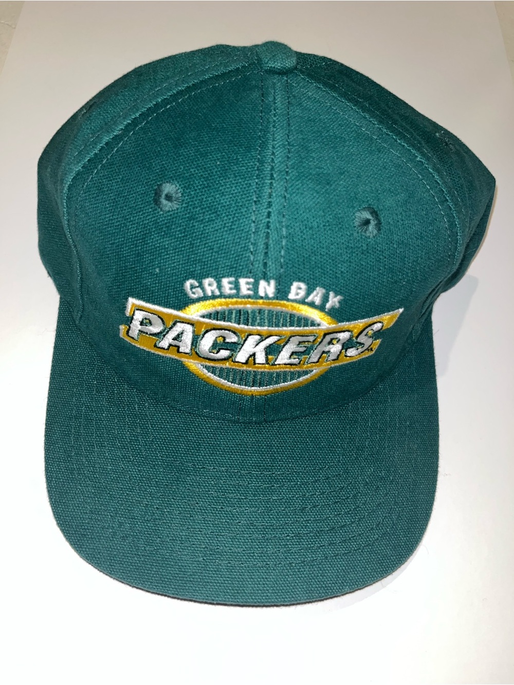 Vintage NFL Green Bay Packers Embroidered Logo Sports Specialties Adjustable Hat